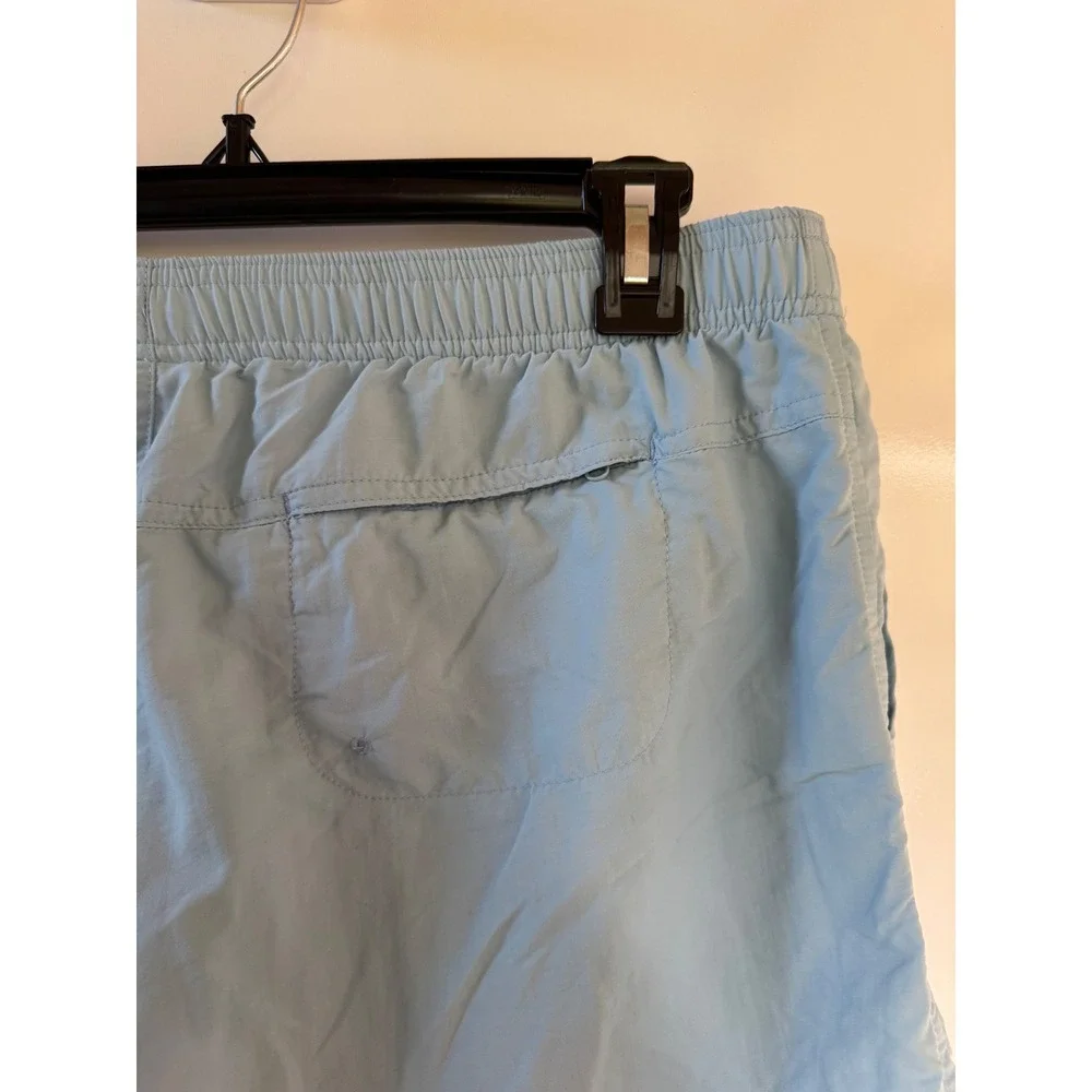 Columbia Sportswear Mens Swim Trunks Blue Nylon Mesh Pockets AL4573 Large 5